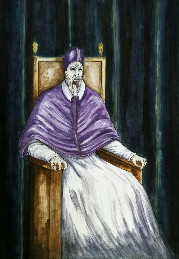 Study after Bacon's Study after Velazquez's Pope Innocent X