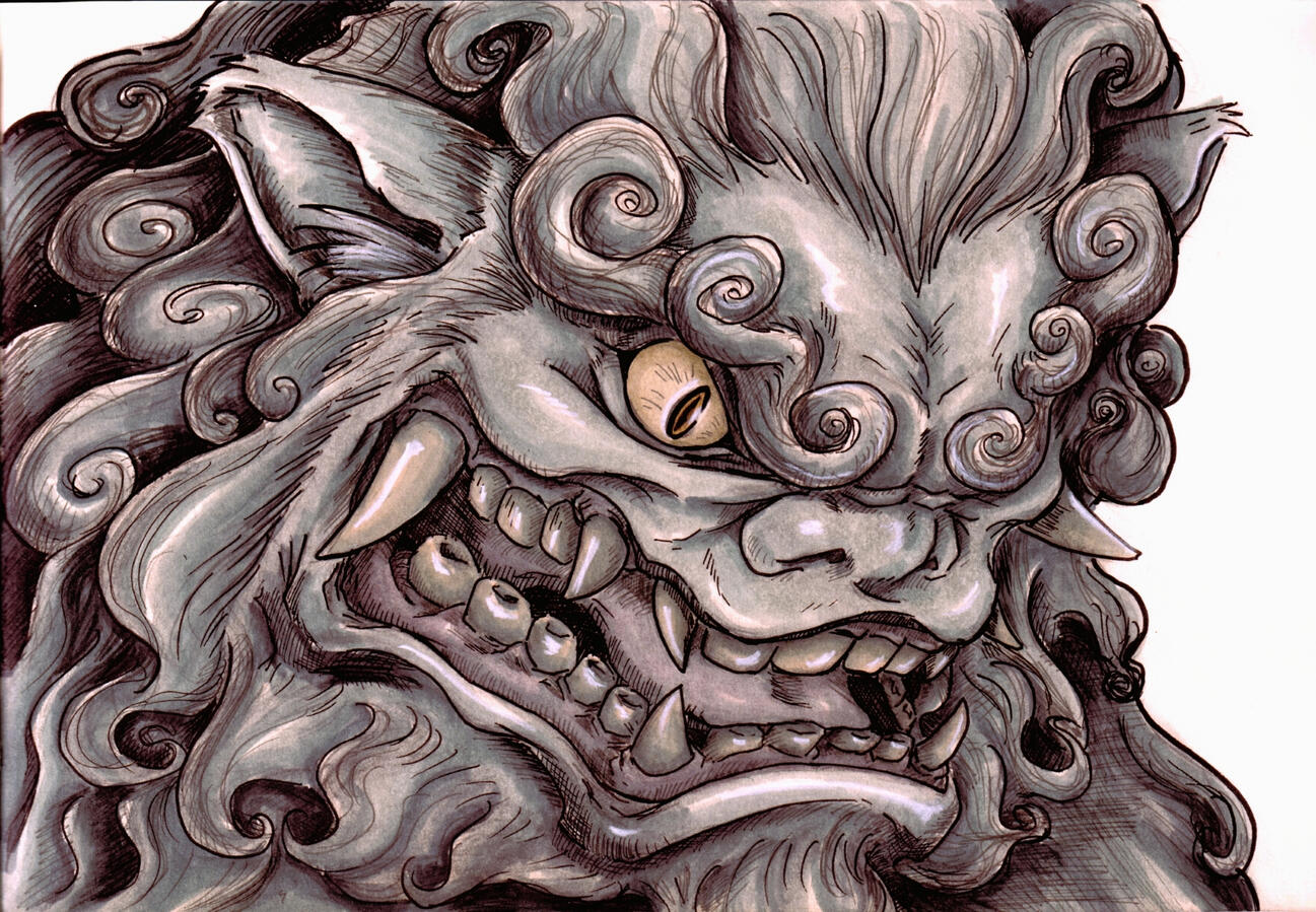 Chinese Guardian Lion